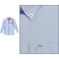 thumbnail image 3 of Gioberti Boy's Oxford Long Sleeve Dress Shirt, 3 of 4