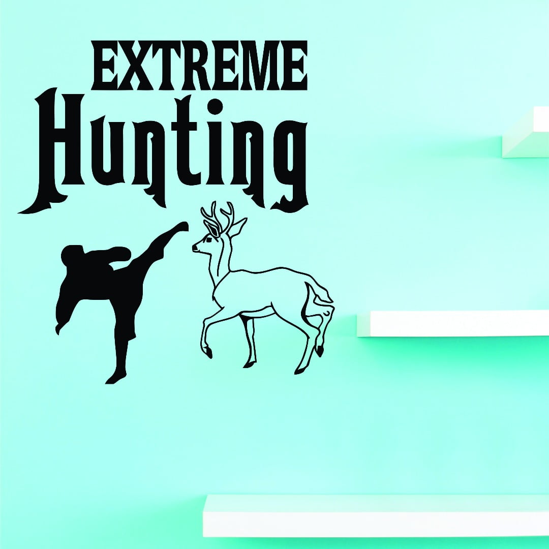 New Wall Ideas Extreme Hunting 14x28 Inches