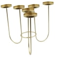 thumbnail image 3 of Candelabros Candelabros Granja Casa Velas Soporte Candelabro de metal para velas de oración Comedor Inauguración de una casa Velas cónicas 6 cabezas 255cmx21cm, 3 of 8