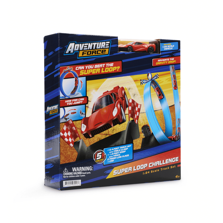 Blue Team Set - Luna And Loops Arrows Action Figures With Vehicle - Mille Bornes Challenge Toys For Kids 4+