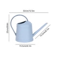 thumbnail image 3 of YiJuHui Long Spout Watering Can for Plants Indoor Outdoor, 1.8L Lightweight Plastic Watering Pot with Detachable Rose for Garden, Succulents, Flowers, Bonsai, Balcony, Houseplant Care, 3 of 6
