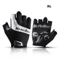 thumbnail image 2 of Non-slip Half Finger Gloves with Wrist Wrap Support Padded Fitness Short Open, 2 of 2