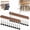 Brown, variant on Legging Organizer for Closet with 10 Clips, 360° Rotating Space Saving,  Vertical Space Saver & Wrinkle-Free Storage Solution for Closet Organizer, Storage