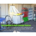 thumbnail image 5 of LZBEITEM 20x12 FT Outdoor Metal Garage Shed Extra Large Storage Shed 1810 CUFT Triple Door Storage Building Ultra-Reinforced Truss System with Windowsfor Car, Boat, Truck, Equipment Storage, 5 of 15