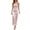 Pink, variant on OSOLU Solid Color Women Summer Satin Backless Maxi Dress Elegant Midi Dresses Wedding Guest Birthday Sundress Dresses For Women 2025 Elegant Classy