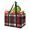 Multicolor 4, variant on Christmas Reusable Grocery Bag, Large Foldable Grocery Totes Shopping Bag for Groceries, Buffalo Plaid Shopping Bags with Handles for Kitchen Trunk Picnic