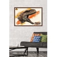 thumbnail image 2 of Jurassic World: Dominion - Tiger Wall Poster, 22.375" x 34" Framed, 2 of 6
