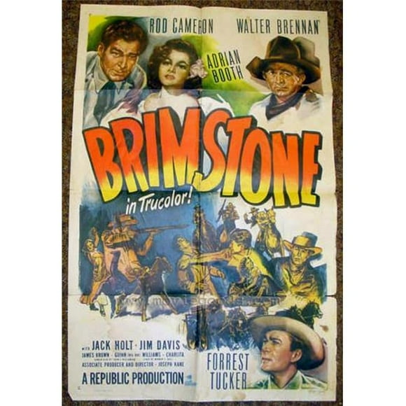 Posterazzi MOVAH6648 Brimstone Movie Poster - 27 x 40 in.