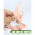 thumbnail image 5 of JEEXI Fairy Pixie Elf Ears and Leaf Crown Set – Silicone Cosplay Elf Ears with Fantasy Leaf Tiara for Halloween Costume, Fairy Cosplay, Renaissance Festival, 5 of 7