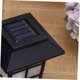 thumbnail image 4 of 2 Pieces Outdoor Street Lights Outdoor Solar Light Solar Lamps Solar Pillar Lights Solar Powered Pillar Lights Solar Lawn Lights Outdoor Street Lamp, 4 of 5
