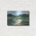 thumbnail image 3 of Luxe Metal Art 'Golf Course Study I' by Ethan Harper, Metal Wall Art, 24"x16", 3 of 8