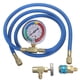 thumbnail image 1 of 1 Set 1.5m R134A Universal Car AC Refrigerant Charge Tube + Air Conditioning Pressure Gauge -30~250psi Car Kit~7729, 1 of 1