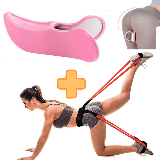 Pink Hip Trainer Kegel Exerciser For Women With Booty Band Resistance Belt Exercise Set Walmart Com Walmart Com