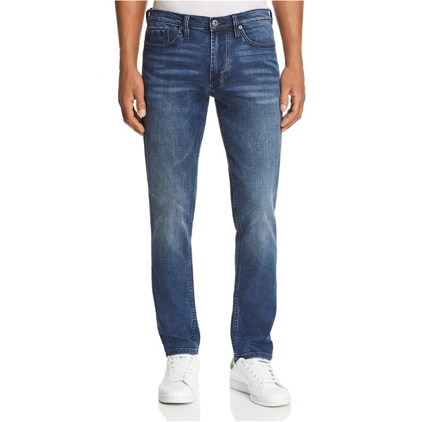 Jeans ajustados Horatio Blank NYC para hombre azul 30W x 32L