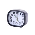 thumbnail image 2 of Reloj Despertador Macarena Reloj de Mesa Clásico que no Hace tictac negro, 2 of 7