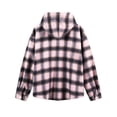 thumbnail image 3 of RUTAYY Men's Shirts Plaid Hooded Soft Comfortable Casual Tops Hooded Long Sleeve Daily Wear Soft Comfortable Classic Seaside Blouse, 3 of 5