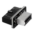 thumbnail image 1 of Adaptador USB3.0 19P/20P a TYPE-E TYPE-C Enchufe convertidor de puerto de inserción para placa base, 1 of 5