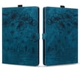 thumbnail image 2 of FJLBDE Case for Kindle Scribe 10.2 inch 2022 and 2024 with Stand, Card Slot, Auto Wake/Sleep, Embossed Cat PU Leather Cover, Blue, 2 of 7