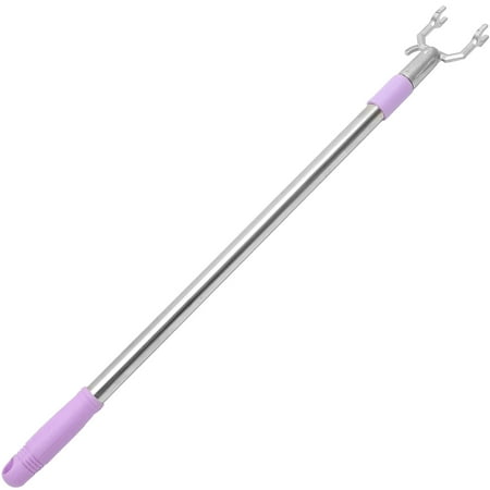 

HOMEMAXS Stainless Steel Clothes Pole Telescopic Clothing Pole Laundry Clothes Reach Tool