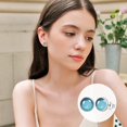 thumbnail image 6 of Midir&Etain Birthstone Stud Earrings 925 Sterling Silver Small Earrings Hypoallergenic Birthstone Jewelry Valentine's Mothers Day Birthday Gifts for Women, 6 of 7