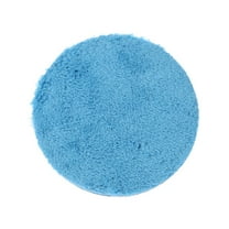 1X Blue 6 Inch (150Mm) Microfiber Sponge Buff Polishing Pad For Rotary Polisher Fangkenuo