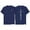 A-Navy244, variant on XIAOCHA Men's Bible Verse Short Sleeve Tee Minimalist Typographic Crewneck Blouse Soft Casual Daily Wear Top