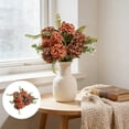 thumbnail image 6 of 8 Bundles Peonies Artificial Flowers Faux Roses Silk Flowers Hydrangea Artificial Bouquet, For Wedding Table Centerpiece Floral Vase Home Office Bridal Decor, 6 of 6