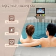 thumbnail image 3 of Visland 3-In-1 Phone Holder with Cup Holder Adjustable Outdoor Spas Hot Tub Inflatable Pools Phone Stand Drink Beverage Holder Snake Tray Table Pool Accessory, 3 of 7