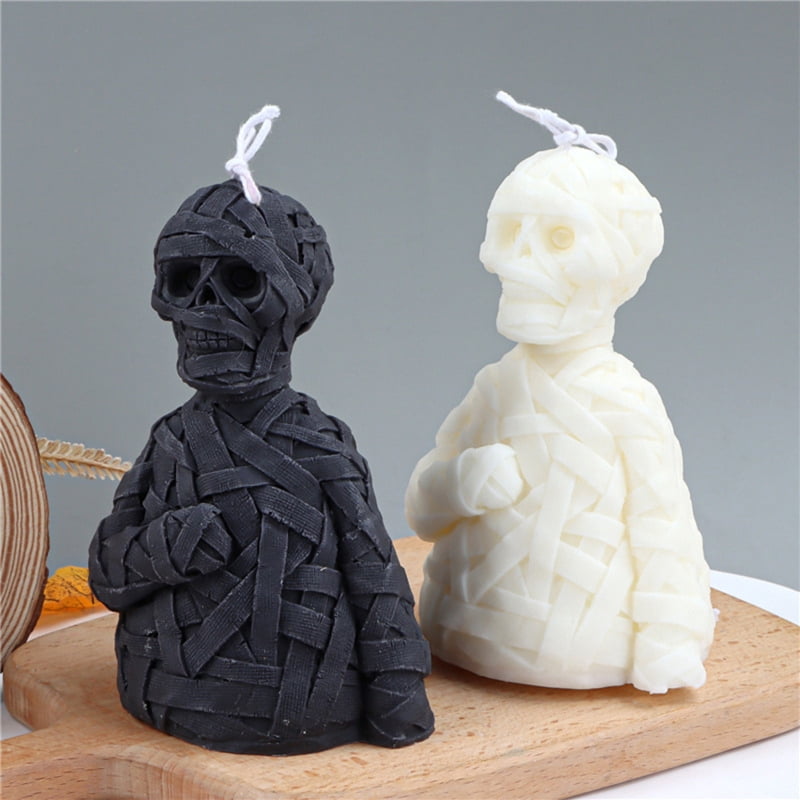 3D Bandage for Head Silicone Mold Candle Plaster Handmade Mould