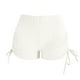 thumbnail image 3 of Gibobby Shorts Mujer Pantalones cortos de yoga de talle para mujer Deportes Ruched Butt Lifting Workout Running Hot Leggings(Blanco, XXL), 3 of 4