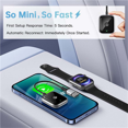thumbnail image 2 of 2 in 1 Wireless Carplay Adapter Wired to Wireless Adapter Car AI Box Plug & Play Mini Car Play Adapter Black, 2 of 8