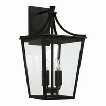 4 Light Outdoor Wall Lantern In Farmhouse Style-23.25 Inches Tall And 12 Inches Wide Capital Lighting 947941Bk