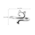 thumbnail image 3 of KAKOWELY 2Pcs Alloy Knitting Rings Multi-function Crochet Rings DIY Knitting Tools Braided Knitting Rings,0.79X"X0.79"X0.59", 3 of 5