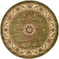 thumbnail image 4 of SAFAVIEH Lyndhurst Gabriella Traditional Bordered Area Rug, Sage/Ivory, 5'3" x 5'3" Round, 4 of 11