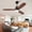 Black+Dark Walnut+Solid Wood, variant on LHYY 36"Wood Ceiling Fan with Lights Remote Control,Quiet DC Motor 3 Blade Ceiling Fans for Patio Living Room,Bedroom,Office,Indoor Outdoor(Black+Dark Walnut)