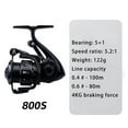 thumbnail image 5 of Highly Speed 5.2:1 Ratio Rotating Fishing Reels Fishing Reels Baitcasting Reels for Saltwater, Freshwaters Easily Use, 5 of 9