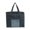 black, variant on kowaku Insulated Cooler Bag Reusable Shopping Bag with Zipper Closure Waterproof Large Capacity Food Delivery for Fishing Picnic black grey