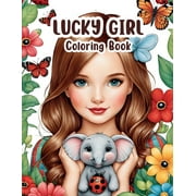 Lucky Girl Coloring Book (Paperback)