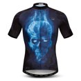 thumbnail image 3 of Maillot de ciclismo para hombre Weimostar Skull, 100 % poliéster, para ciclismo de montaña, secado rápido, para carretera y mtb, 3 of 5