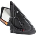thumbnail image 3 of MIRROR Compatible For 2009-2010 Ford Expedition Lincoln Navigator Left Driver Heated Power Glass Folding In-housing Signal Light With memory Chrome, 3 of 5