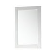 thumbnail image 2 of Ivy 24" Rectangular Bathroom Wood Framed Wall Mirror in White, 2 of 9