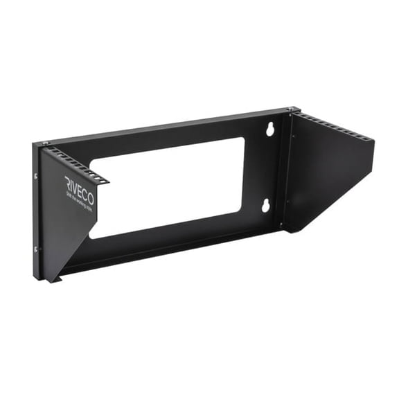 OCEANHUG 4U Wall Mount Rack for Network| Reinforced Heavy Load 66-99 LBS Small Server Racks Vertical & Horizontal Mounting for 19 inches IT & Studio equipment.