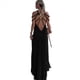 thumbnail image 4 of Vestido de Fiesta con Cuello Halter y Nudo de Cuerda para Mujer (Verano 2024) Negro Talla Única, 4 of 9