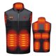thumbnail image 1 of Chaquetas de Traje de los Hombres Dos Control Nueve Área Inteligente Calefacción Color Gris Bloqueado, Cuello de Soporte sin Mangas, 1 of 8