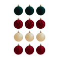thumbnail image 3 of 12 adornos navideños de bolas para árbol de Navidad, decoración para hoteles, celebraciones y cafeterías, reutilizables Color, 3 of 9