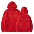 thumbnail image 1 of Chandails à Capuche de Tournée Mondiale Dominate des Stray Kids Kpop, Merch, Nouveau Logo SKZ, Femmes Hommes, Mode, Chandails Molletonnés, TTP, Rouge, 1 of 4