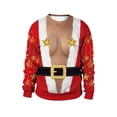 thumbnail image 1 of Sudadera con estampado de Navidad para hombre, chándal de dos piezas, ropa de calle falsa para pareja, otoño, 1 of 4