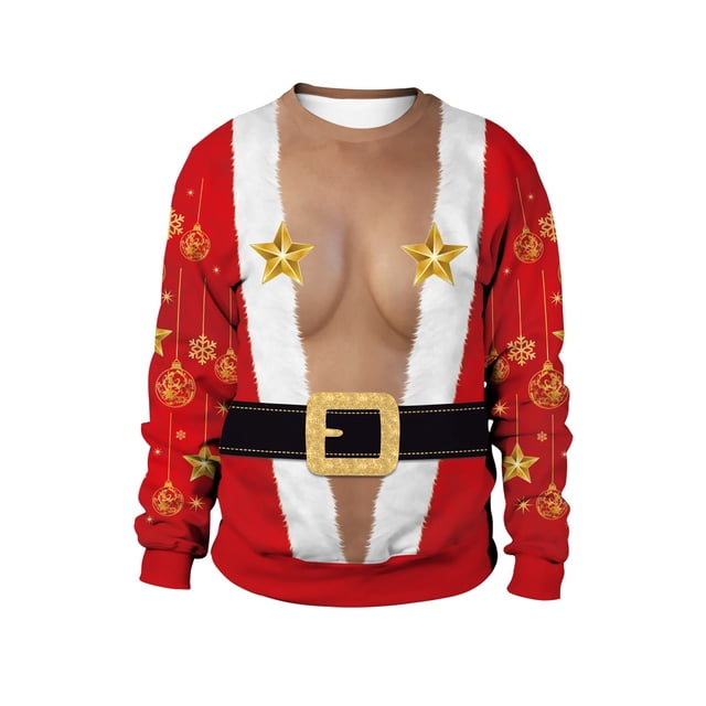 Sudadera con estampado de Navidad para hombre, chándal de dos piezas, ropa de calle falsa para pareja, otoño