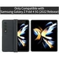 thumbnail image 2 of for Samsung Galaxy Z Fold 4 Case (2022) with Hinge Protection, Slim Fit Matte PC Cover Protective Phone Case for Galaxy Z Fold4 5G - Black, 2 of 14