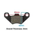 thumbnail image 3 of Universal Parts ATV Disc Brake Pads, 3 of 3
